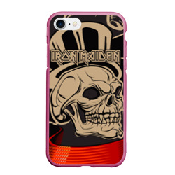 Чехол для iPhone 7/8 матовый Iron Maiden