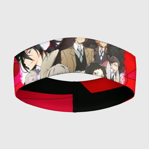 Повязка на голову 3D Bungou Stray Dogs text