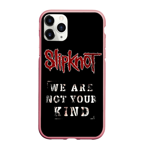 Чехол для iPhone 11 Pro Max матовый Slipknot wanyk, цвет баблгам