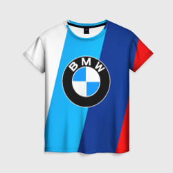 Женская футболка 3D BMW