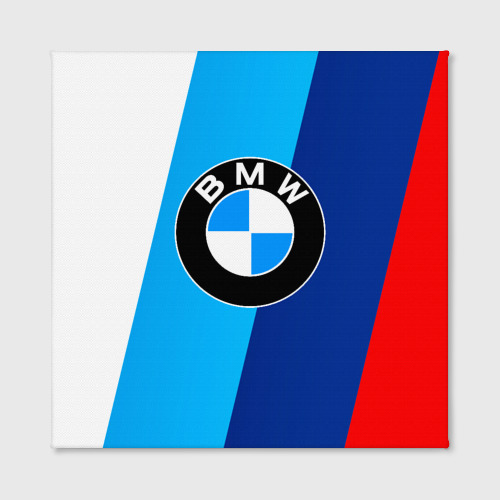 Холст квадратный BMW, цвет 3D печать - фото 2