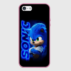 Чехол для iPhone 5/5S матовый Sonic