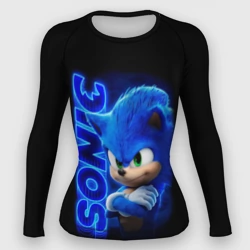 Женский рашгард 3D Sonic