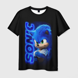 Мужская футболка 3D Sonic