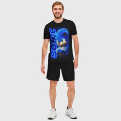 Мужской костюм с шортами 3D Sonic - фото 2