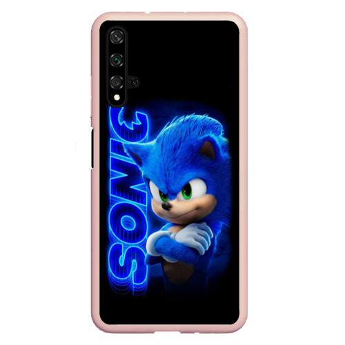 Чехол для Honor 20 Sonic, цвет светло-розовый