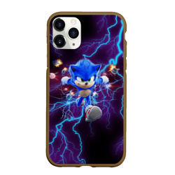 Чехол для iPhone 11 Pro Max матовый Sonic