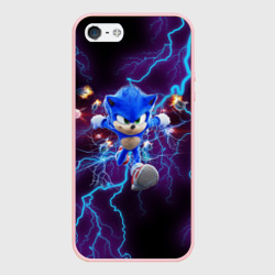 Чехол для iPhone 5/5S матовый Sonic