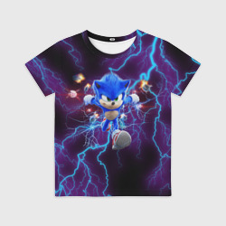 Детская футболка 3D Sonic