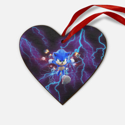 Деревянная игрушка Сердце Sonic