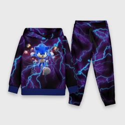 Детский костюм с толстовкой 3D Sonic