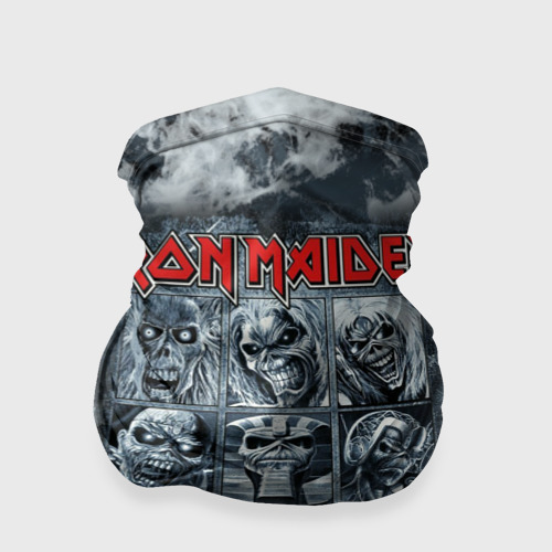 Бандана-труба 3D Iron Maiden, цвет 3D печать