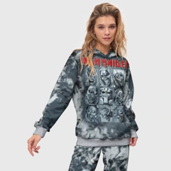Женский костюм с толстовкой 3D Iron Maiden - фото 2
