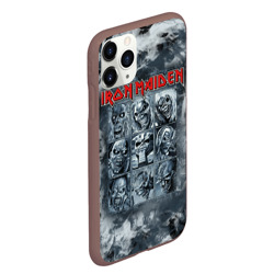 Чехол для iPhone 11 Pro Max матовый Iron Maiden - фото 2