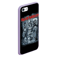 Чехол для iPhone 5/5S матовый Iron Maiden - фото 2