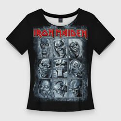 Женская футболка 3D Slim Iron Maiden