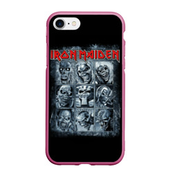 Чехол для iPhone 7/8 матовый Iron Maiden