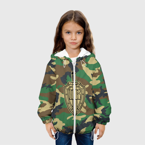 Детская куртка 3D Пограничные Войска, цвет белый - фото 4