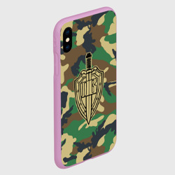 Чехол для iPhone XS Max матовый Пограничные Войска - фото 2