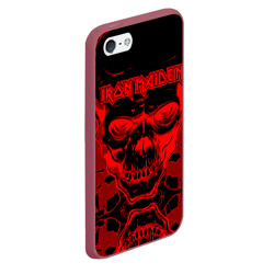 Чехол для iPhone 5/5S матовый Iron Maiden - фото 2