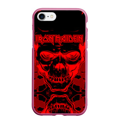 Чехол для iPhone 7/8 матовый Iron Maiden