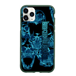 Чехол для iPhone 11 Pro матовый Iron Maiden