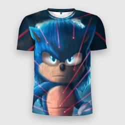 Мужская футболка 3D Slim Sonic