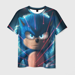 Мужская футболка 3D Sonic
