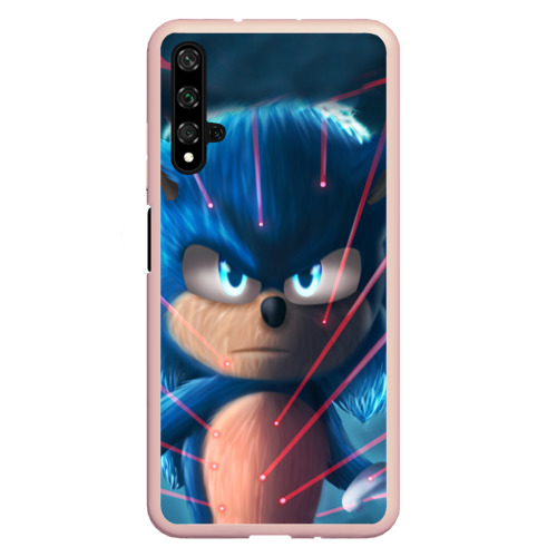 Чехол для Honor 20 Sonic, цвет светло-розовый