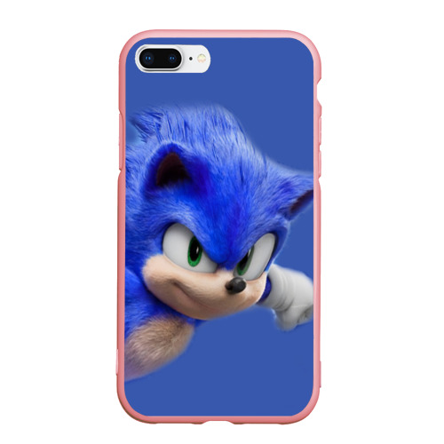 Чехол для iPhone 7Plus/8 Plus матовый Sonic, цвет баблгам