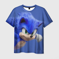 Мужская футболка 3D Sonic