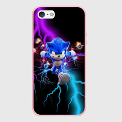 Чехол для iPhone 5/5S матовый Sonic