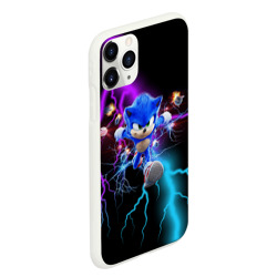 Чехол для iPhone 11 Pro Max матовый Sonic - фото 2