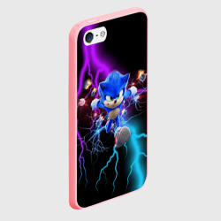 Чехол для iPhone 5/5S матовый Sonic - фото 2