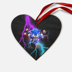 Деревянная игрушка Сердце Sonic