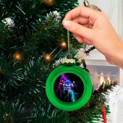 Ёлочный шар стеклянный/пластиковый Sonic - фото 2