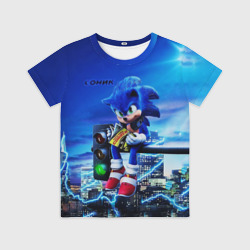 Детская футболка 3D Sonic