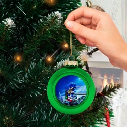 Ёлочный шар стеклянный/пластиковый Sonic - фото 2