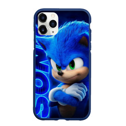 Чехол для iPhone 11 Pro Max матовый Sonic