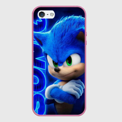 Чехол для iPhone 5/5S матовый Sonic