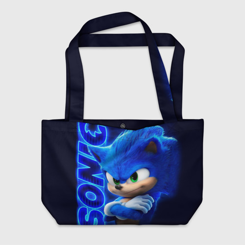Пляжная сумка 3D Sonic