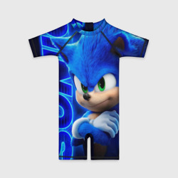 Детский купальный костюм 3D Sonic