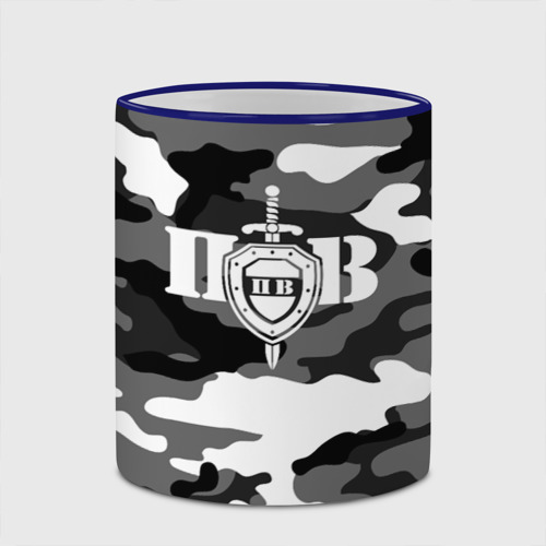 Кружка с полной запечаткой Пограничные Войска, цвет Кант синий - фото 4