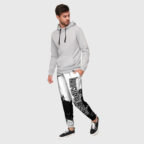Мужские брюки 3D Iron Maiden, цвет 3D печать - фото 3