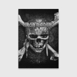 Обложка для паспорта матовая кожа Iron Maiden Айрон майден