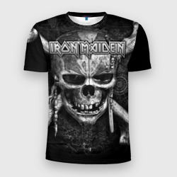 Мужская футболка 3D Slim Iron Maiden Айрон майден