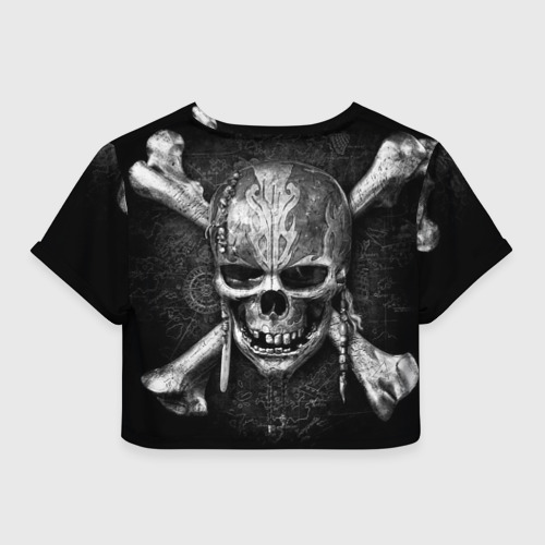 Женская футболка Crop-top 3D Iron Maiden Айрон майден, цвет 3D печать - фото 2