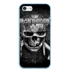 Чехол для iPhone 5/5S матовый Iron Maiden Айрон майден