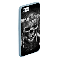 Чехол для iPhone 5/5S матовый Iron Maiden Айрон майден - фото 2