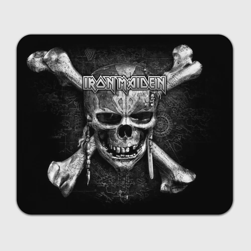 Прямоугольный коврик для мышки Iron Maiden Айрон майден
